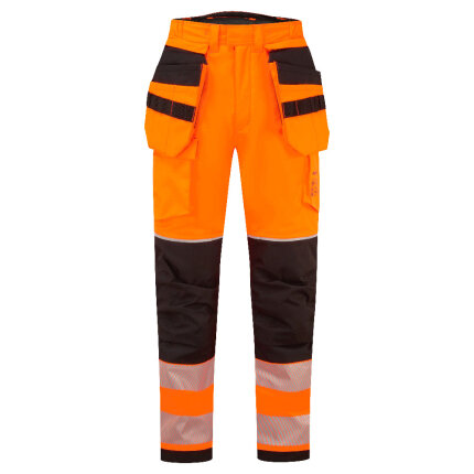 Portwest PW3 FR Modaflame  Hi-Vis vuorelliset talviriipputaskuhousut