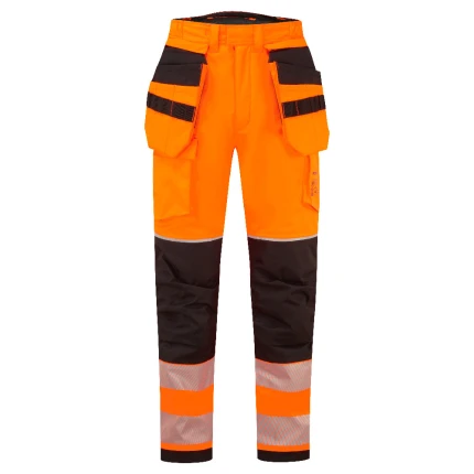 Portwest PW3 FR Modaflame  Hi-Vis vuorelliset talviriipputaskuhousut