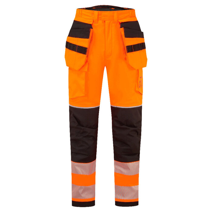 Portwest PW3 FR Modaflame  Hi-Vis vuorelliset talviriipputaskuhousut
