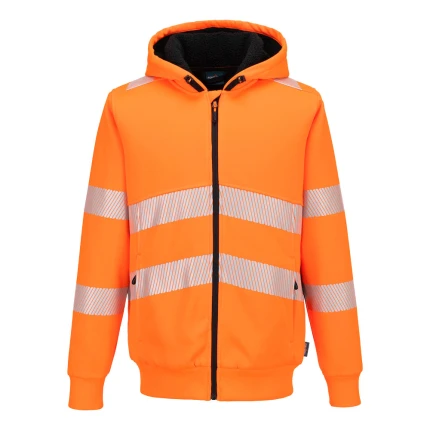 Portwest PW321 Hi-Vis vetoketjullinen talvihuppari