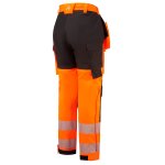Portwest PW3 FR Modaflame Hi-Vis vuorelliset talviriipputaskuhousut - Image 4