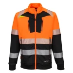 Portwest DX4 Hi-Vis vetoketjullinen Funnel Neck- collaripusero (Luokka 1) DX490