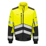 Portwest EV4 Hi-Vis Softshell Bomber-takki (3L) EV468 - Image 3