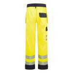 Portwest Bizflame Hi-Vis kontrasti FR housut riipputaskuilla FR440 - Image 2