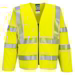 Portwest Bizflame Hi-Vis FR pitkähihainen vetoketjullinen liivi FR616