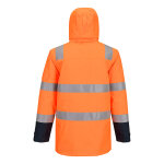 Portwest Bizflame Rain+ Hi-Vis Multi-Normi Kontrasti FR vuorellinen talvitakki FR617 - Image 2
