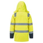 Portwest Bizflame Rain+ Hi-Vis Multi-Normi Kontrasti FR vuorellinen talvitakki FR617 - Image 4
