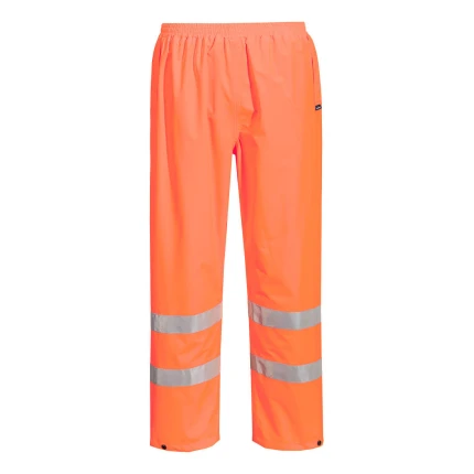 Portwest Hi-Vis kevyet pieneen tilaan pakattavat housut S165